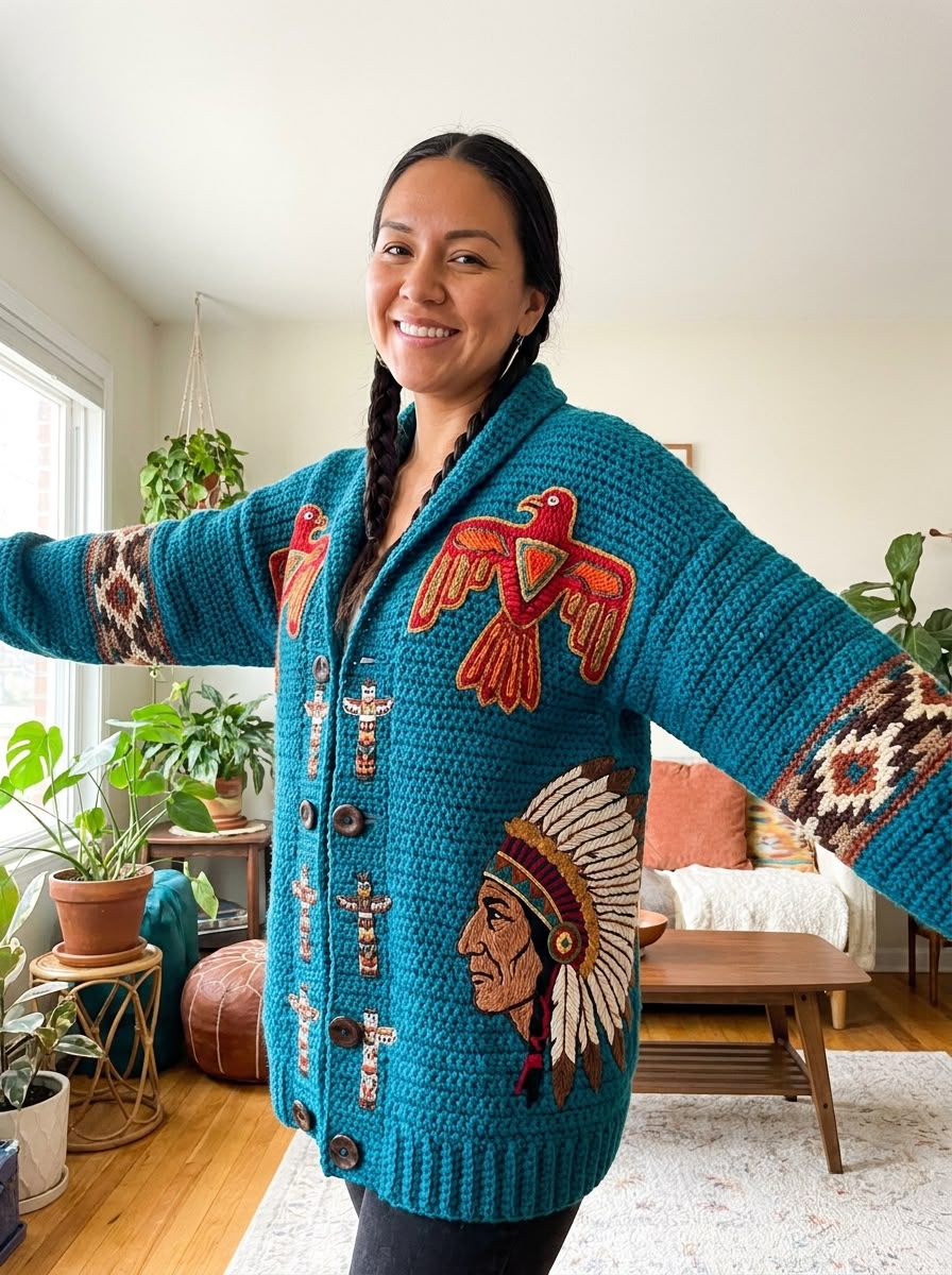 Native American cardigans