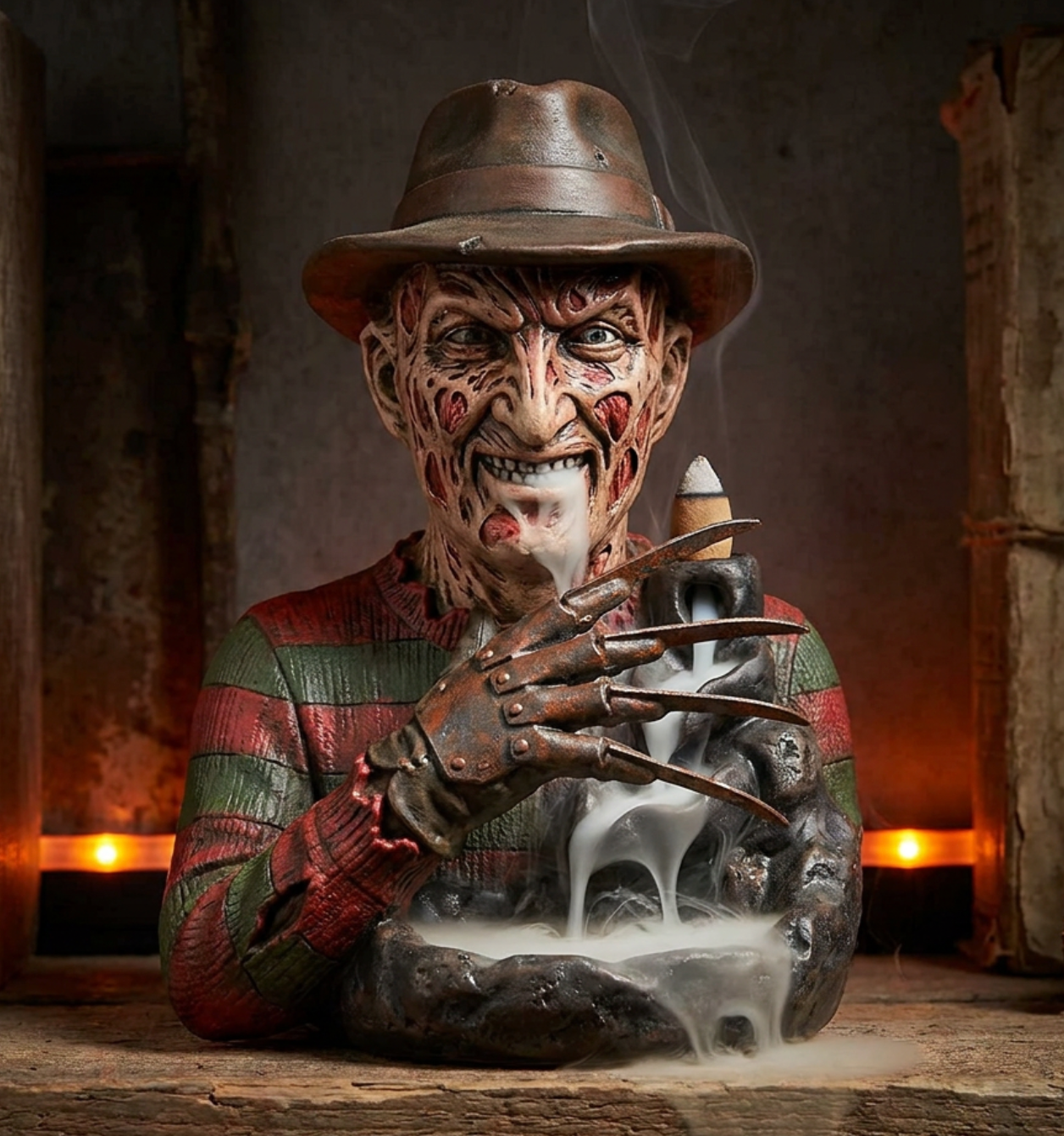 horror inscence burners