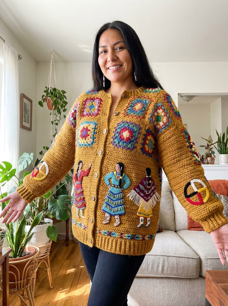Native American cardigans