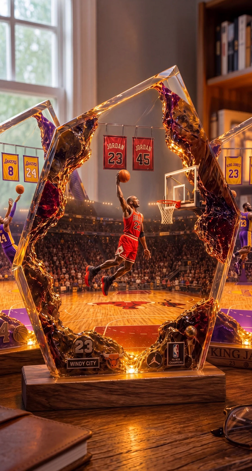 NBA Resin Lamps