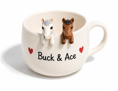 horse mugs
